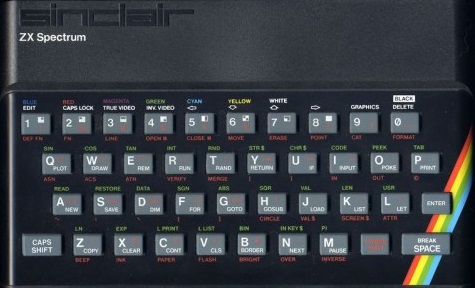 Este es el Primer Modelo del ZX SPECTRUM 16k ZX Spectrum