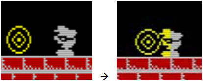 Este es el tipico “Desbordamiento” de color desbordamientos de color