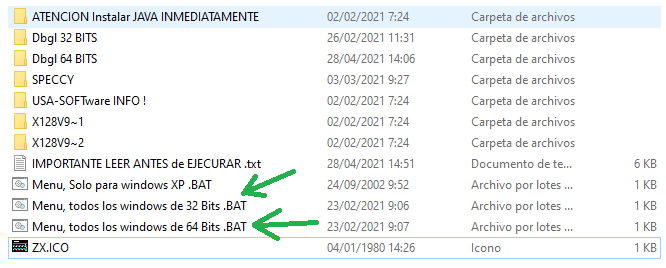 Archivos (.BAT) para crear un enlace y ponerlos en tu ESCRITORIO  Configuracion 5